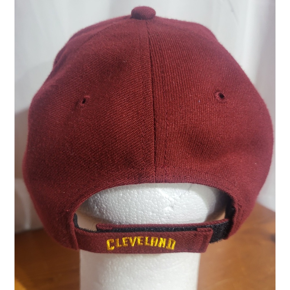 Cleveland Cavaliers '47 Adjustable Wool Hat Cap Men NBA Red ~NWOT - Picture 4 of 9